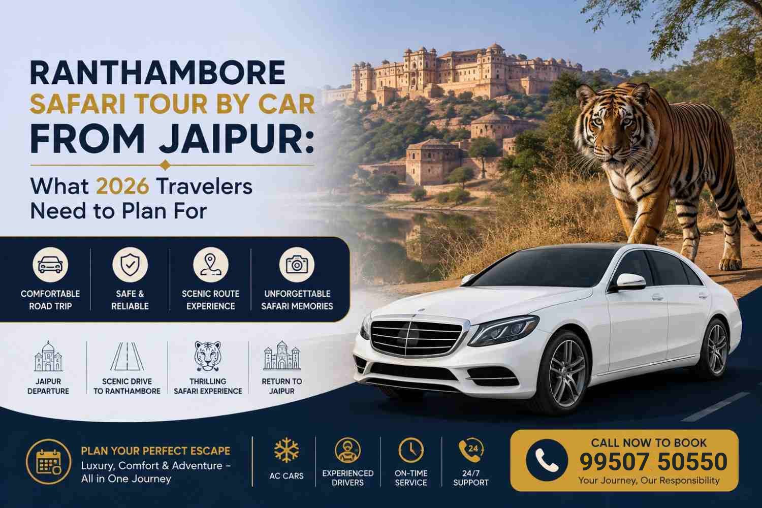 Ranthambore Safari Tour by Car from Jaipur: What 2026 Travelers Need to Plan For